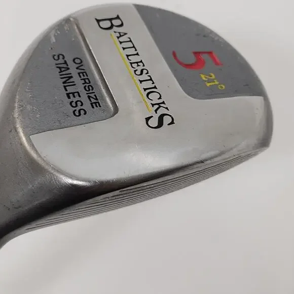 MacGregor Battlesticks Oversize 5-Wood 21º Multiflex Steel RH 42" w/ New Grip - Picture 7 of 12